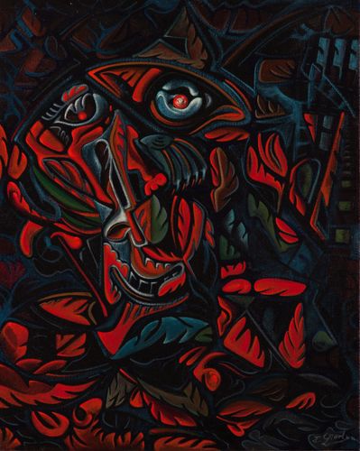 The beast in me - 80 x 100 cm